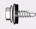 Hex Head Stitching Screw with 16mm Steel Bonded Washer C3